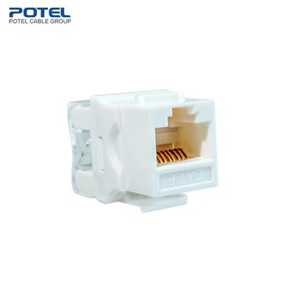 Cat.6 차폐되지 않은 RJ45 모듈 (흰색)